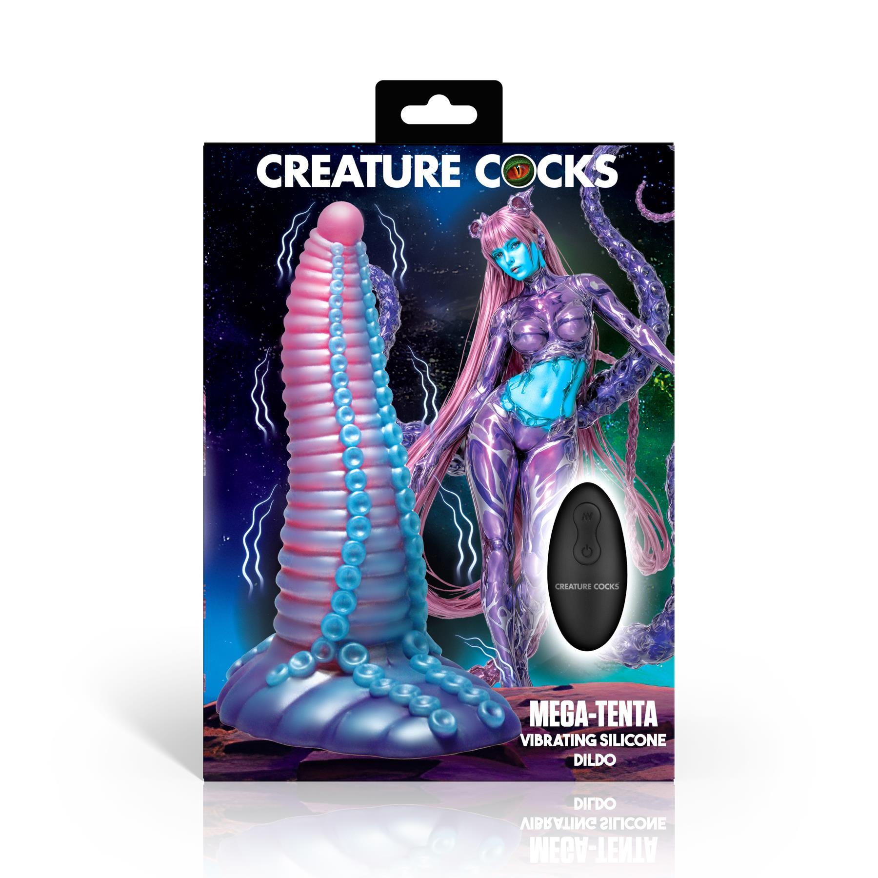 Creature Cocks Mega-Tenta Vibrating Dildo package
