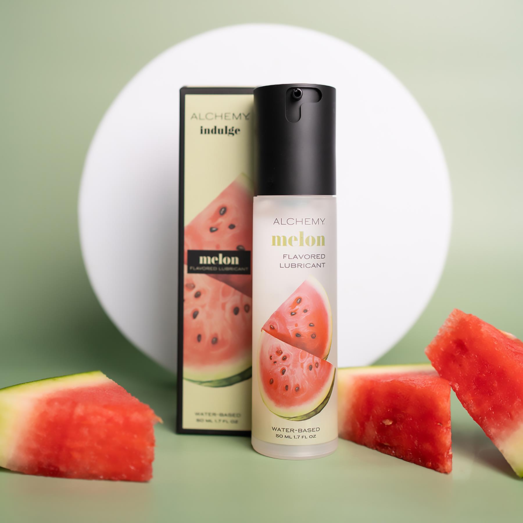 Indulge: Flavored Personal Lubricant watermelon glam 1