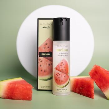 Indulge: Flavored Personal Lubricant watermelon glam 1