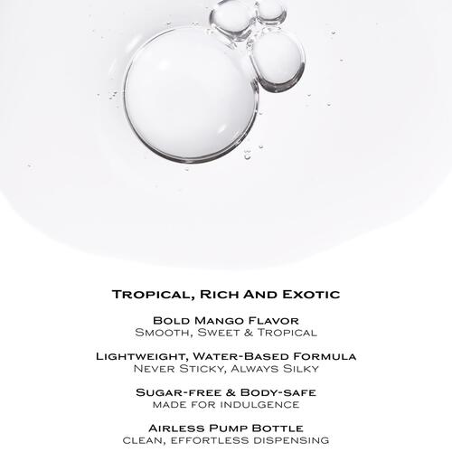 Indulge: Flavored Personal Lubricant mango info