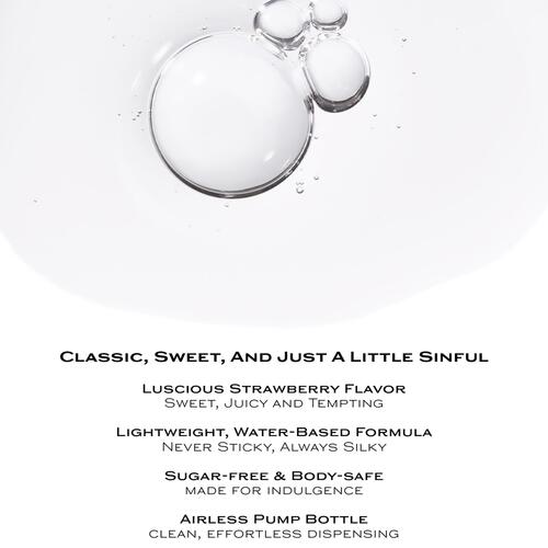 Indulge: Flavored Personal Lubricant strawberry info