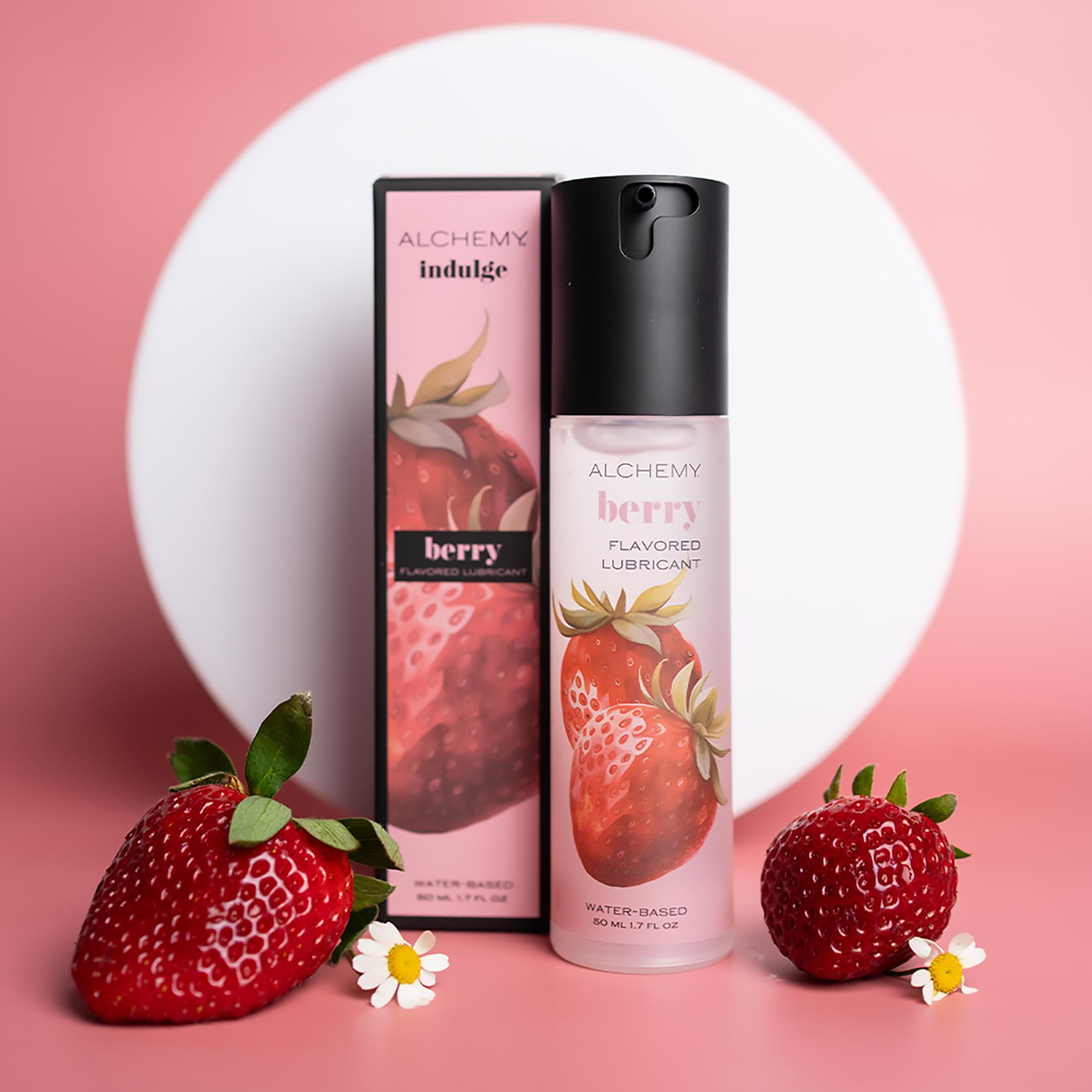Indulge: Flavored Personal Lubricant strawberry glam 20