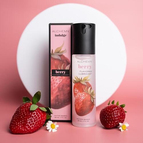 Indulge: Flavored Personal Lubricant strawberry glam 20
