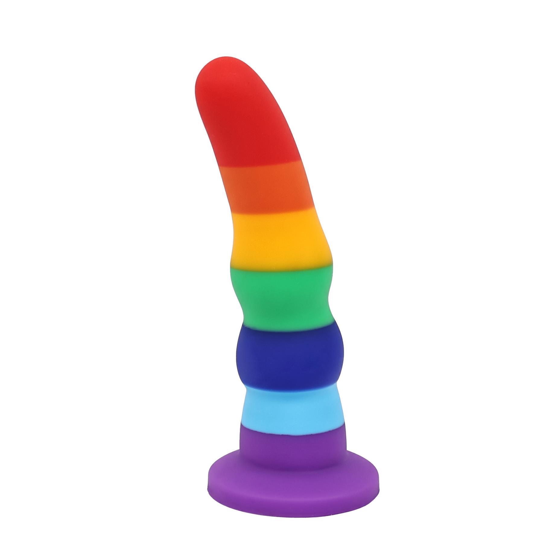 Prism Wave Dildo With Suction Cup - Product Shot #1