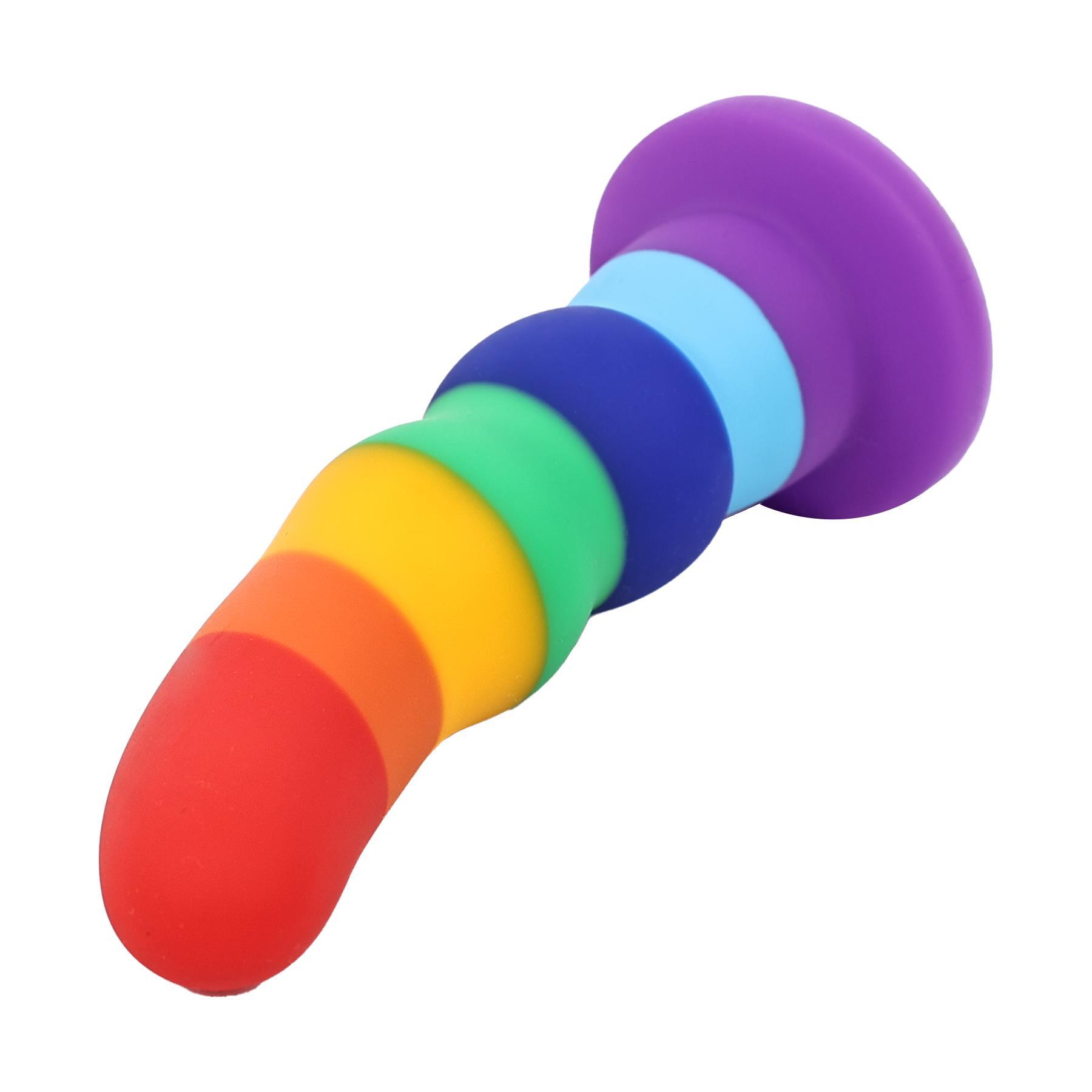 Prism Wave Dildo With Suction Cup - Product Shot #3