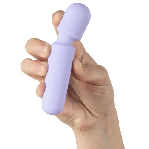 Emojibator Tiny Wand in hand view 1