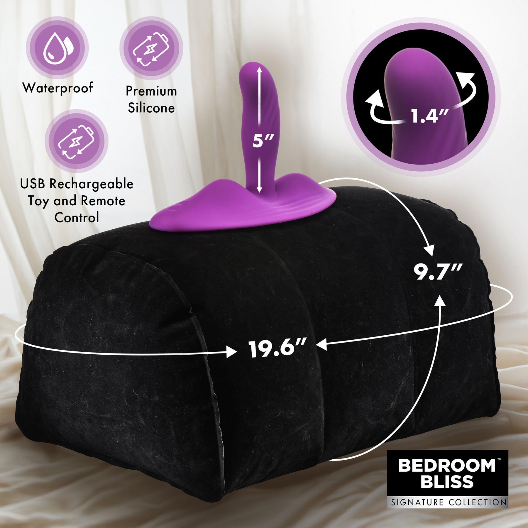 Love Rider Vibrating Cushion features 4
