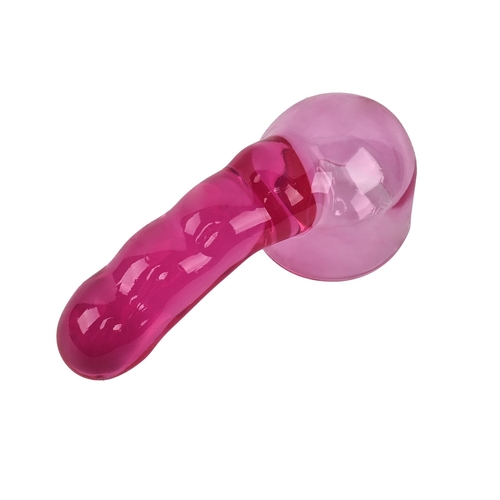 Adam & Eve Wanderful Pink Probe Wand Attachment view 2