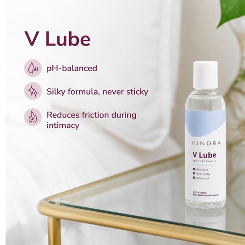 Kindra V Lube Water-Based Personal Lubricant information 2