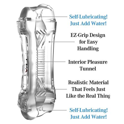 Wet Pussies Super Flip-A-Pussy Over design features