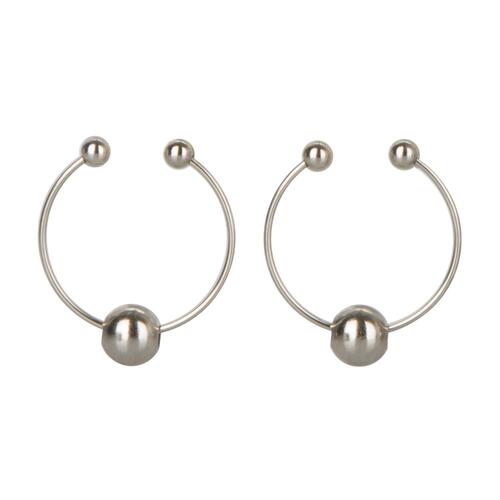 No Pierce Gold Nipple Rings