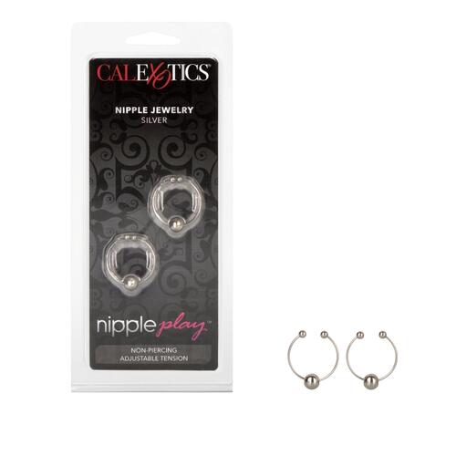 No Pierce Gold Nipple Rings