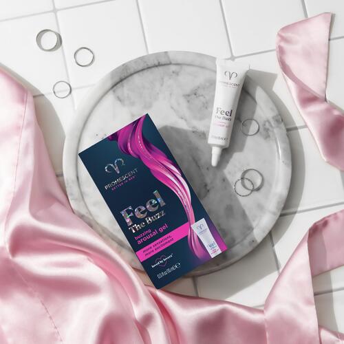 Promescent Feel the buzz Buzzing female arousal gel glam