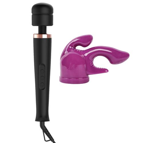 Adam & Eve Massager Ultimate With Triple Threat Attachment
