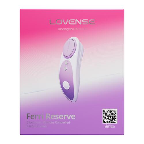 Lovense Ferri Reserve Bluetooth Panty Vibrator box front