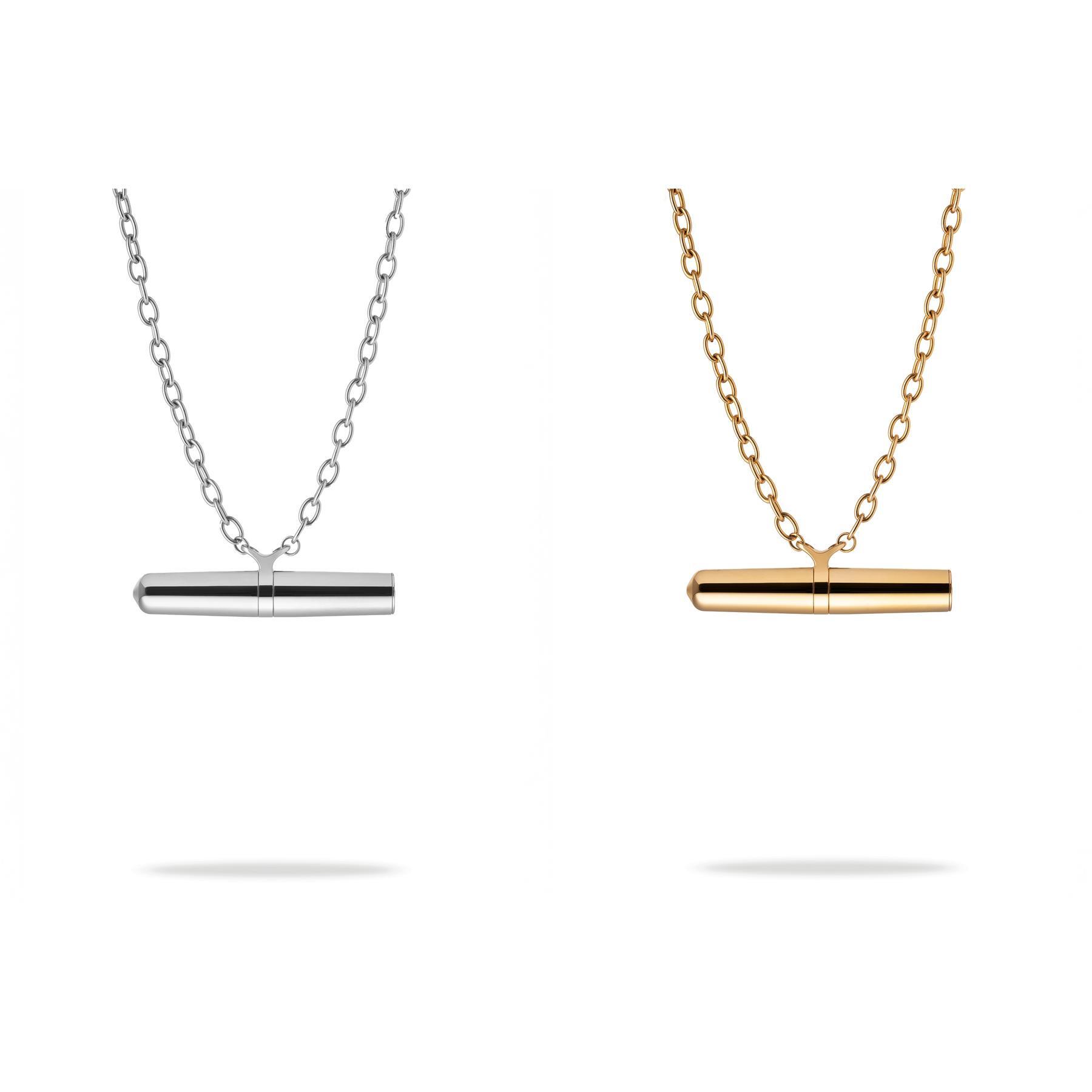 Crave Tease Vibrator Necklace gold view 3