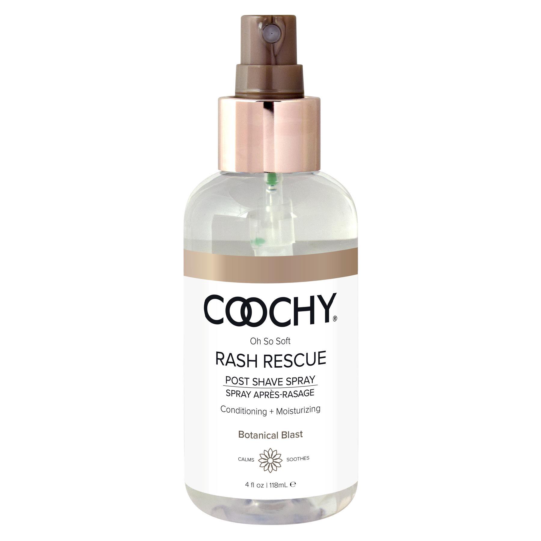 Coochy After Shave Protection Mist FRONT OF BOTTLE