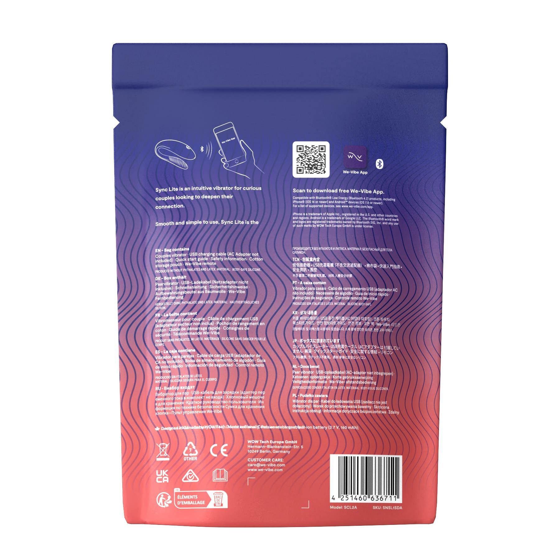 Adam & Eve + We-Vibe Sync Lite view 10