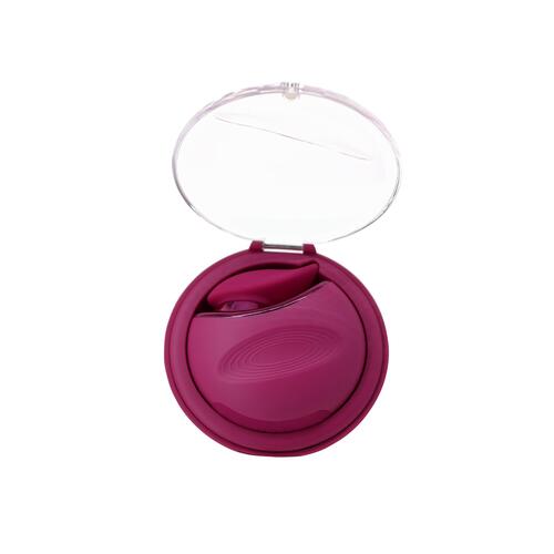 Cache Vibrator With Compact Storage Case - Storage Case Open