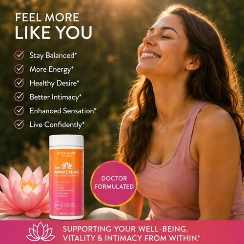 BioXGenic Her Awakening Well -Being & Intimacy Support galm