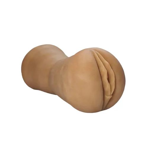 Take Me Your Way Double Ended Stroker - Vagina Side - Tan