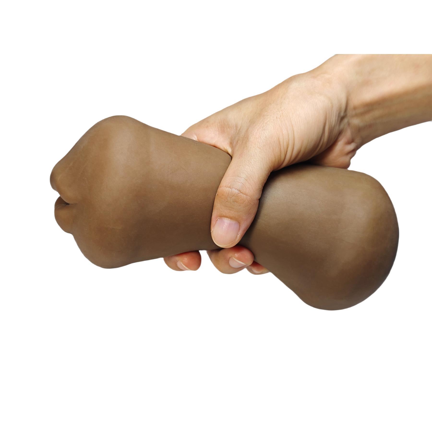 Take Me Your Way Double Ended Stroker - Hand Shot - Dark