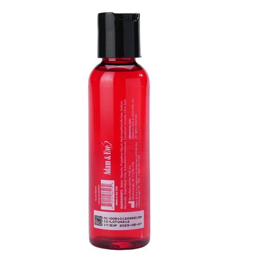 Adam & Eve Essentia Intimate Waterbased Lube - Back of Bottle