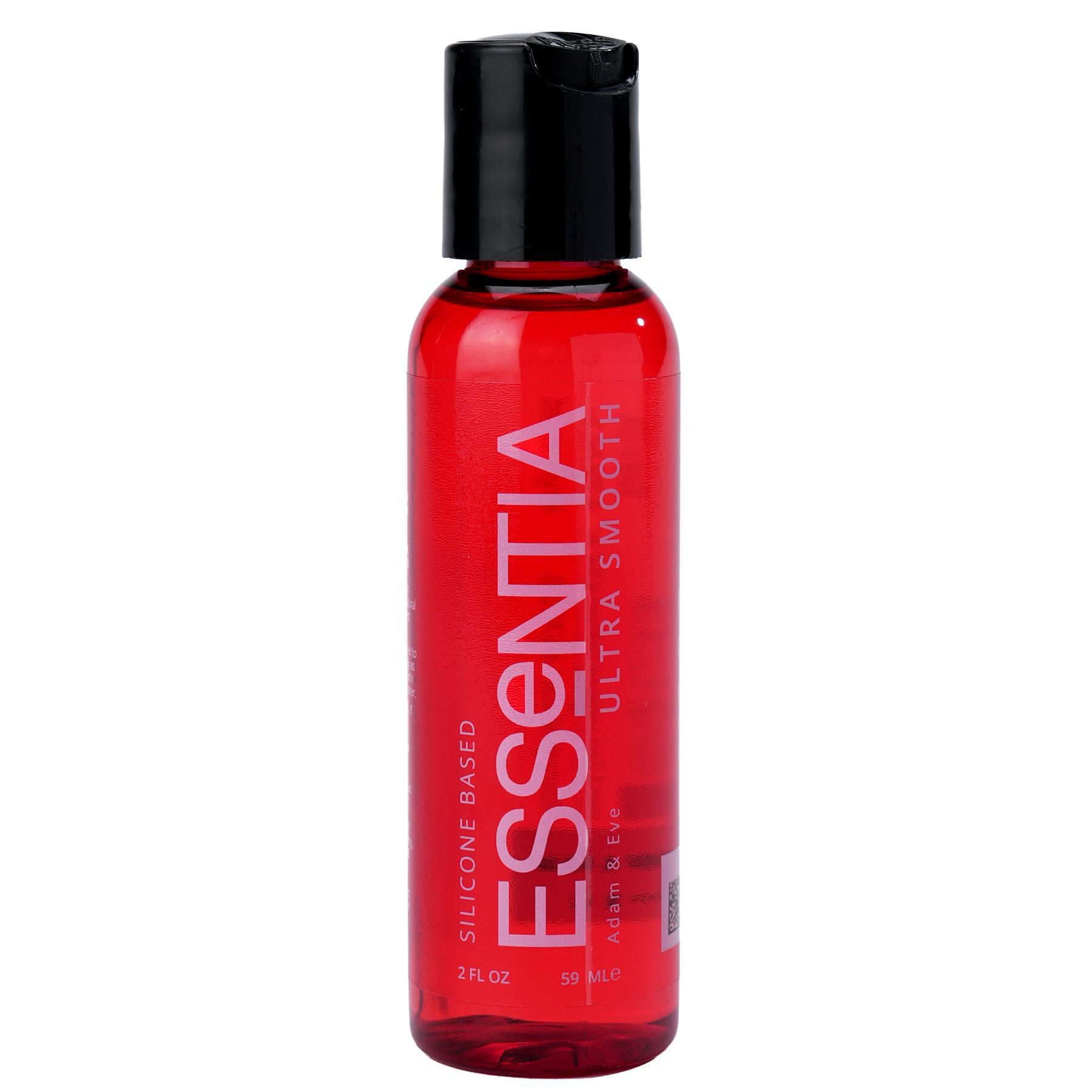 Adam & Eve Essentia Ultra Smooth Silicone Lubricant - Front of Bottle