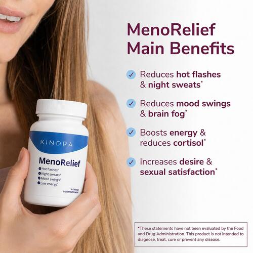 Kindra MenoRelief Supplement 4
