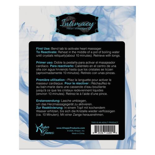 Intimacy Heart Massagers Blue #2
