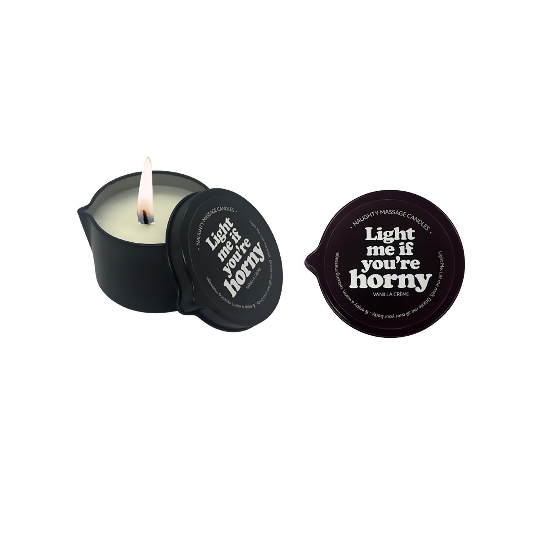 KAMA SUTRA LIGHT ME IF YOU'RE HORNY  Massage Candle #2