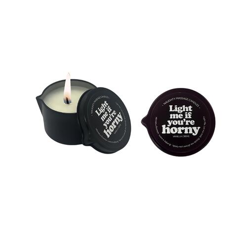 KAMA SUTRA LIGHT ME IF YOU'RE HORNY  Massage Candle #2