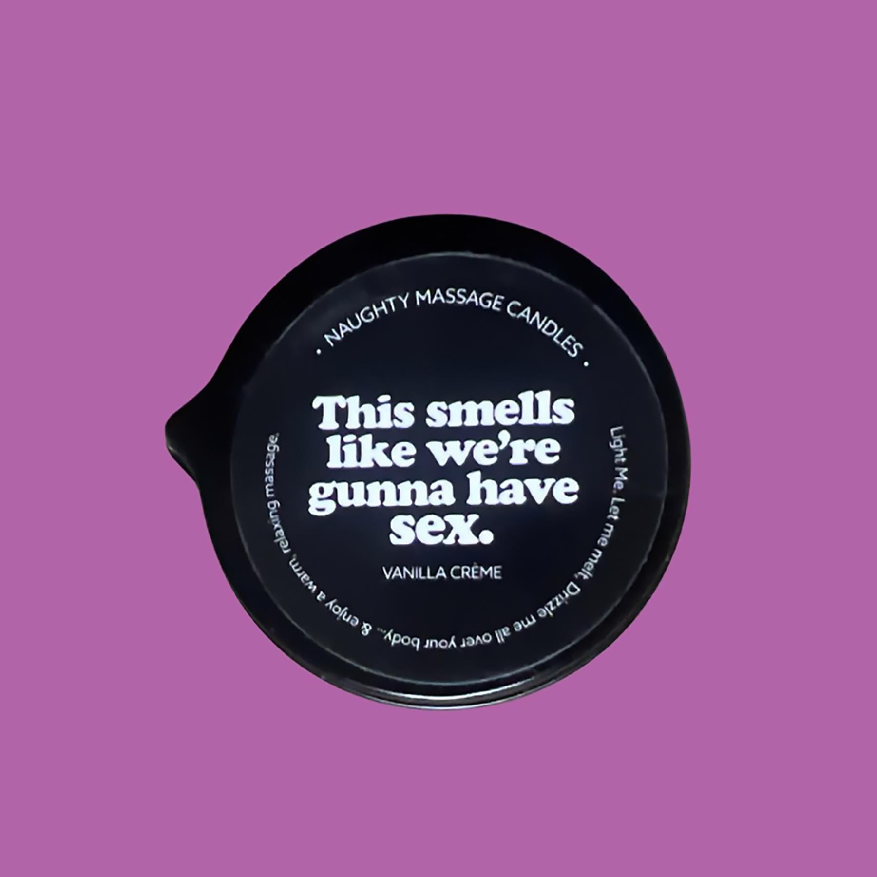 KAMA SUTRA THIS SMELLS LIKE WE'RE GUNNA HAVE SEX  Massage Candle #1