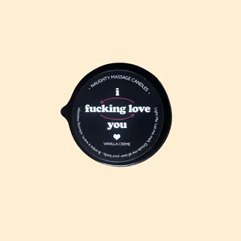 KAMA SUTRA I F*CKING LOVE YOU  Massage Candle #1