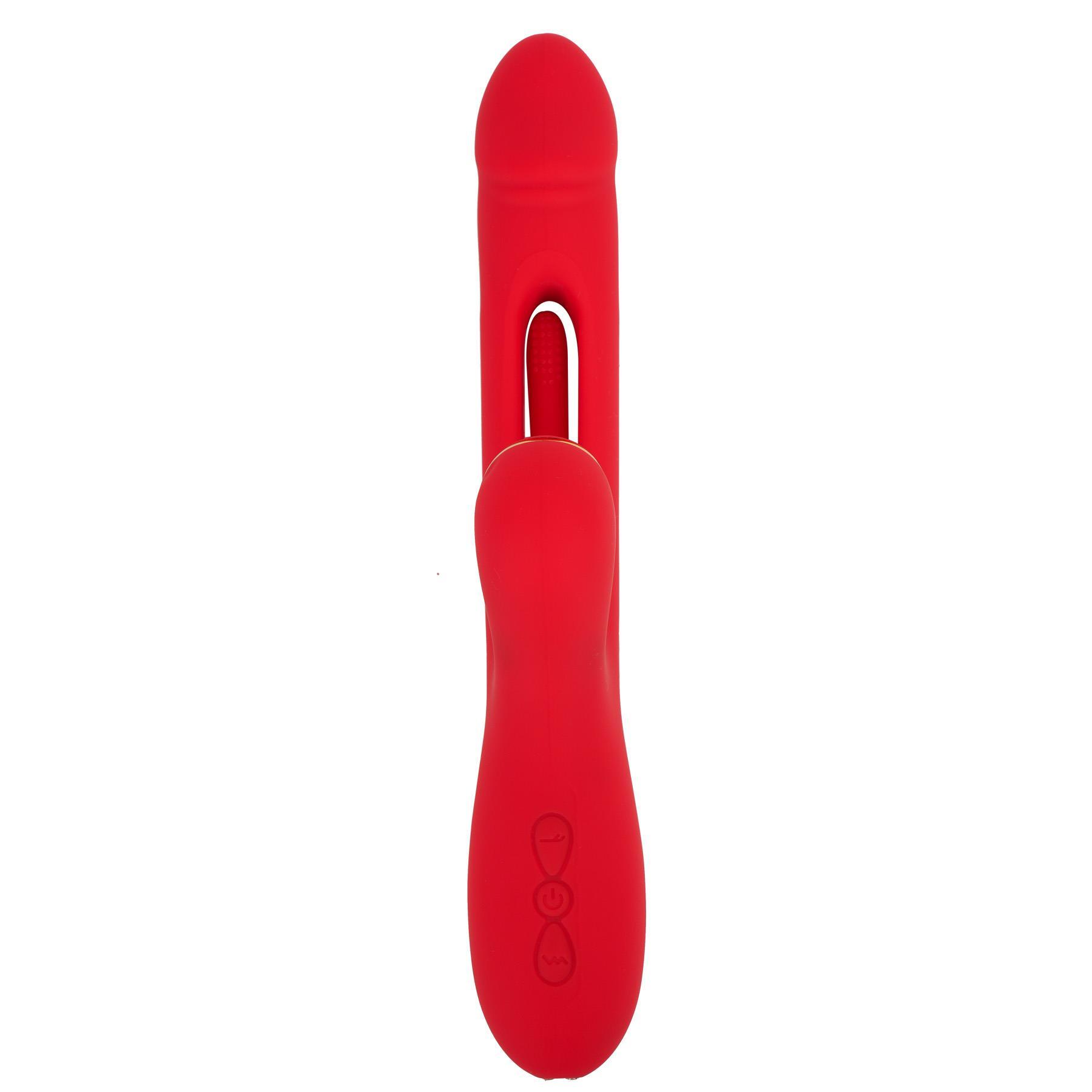 Flapping Roller Ball Dual Stimulator - Product Shot - Front