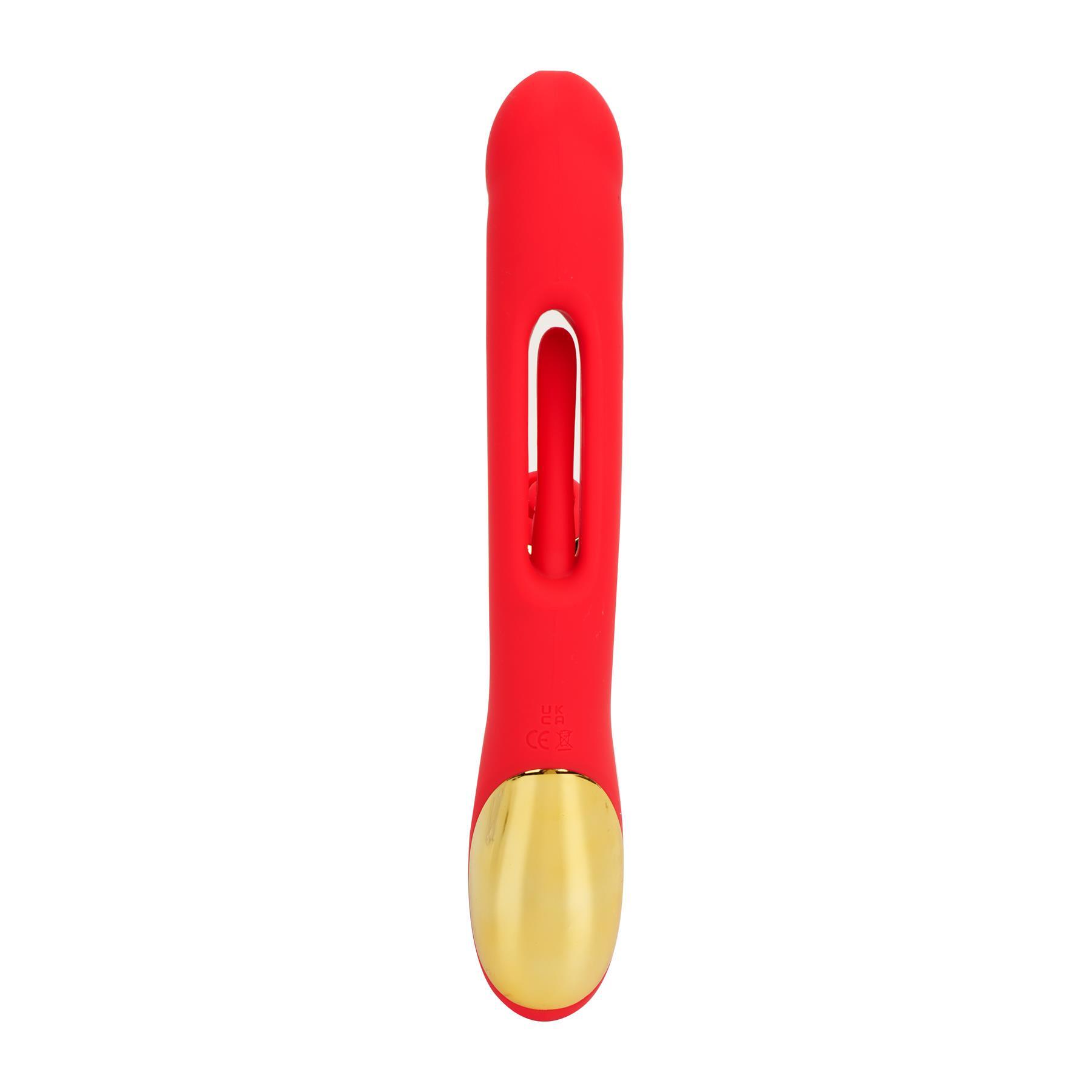 Flapping Roller Ball Dual Stimulator - Product Shot - Back
