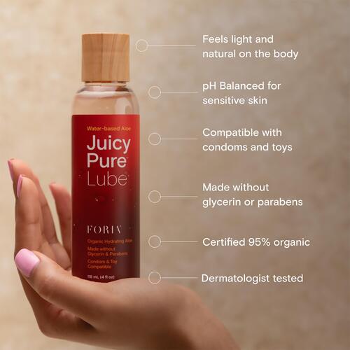 Juicy Pure™ Lube info