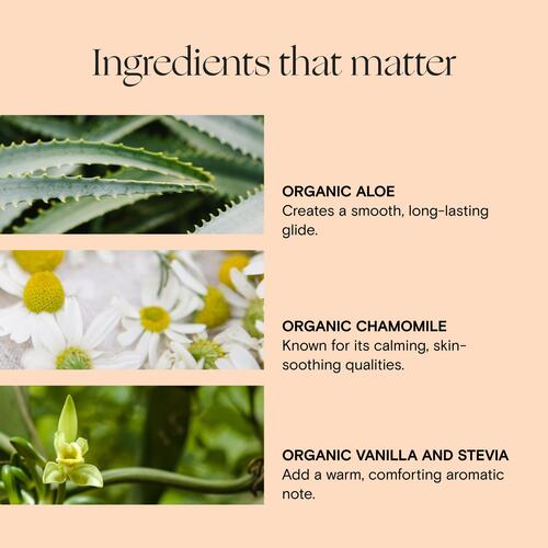 Juicy Pure™ Lube ingredients