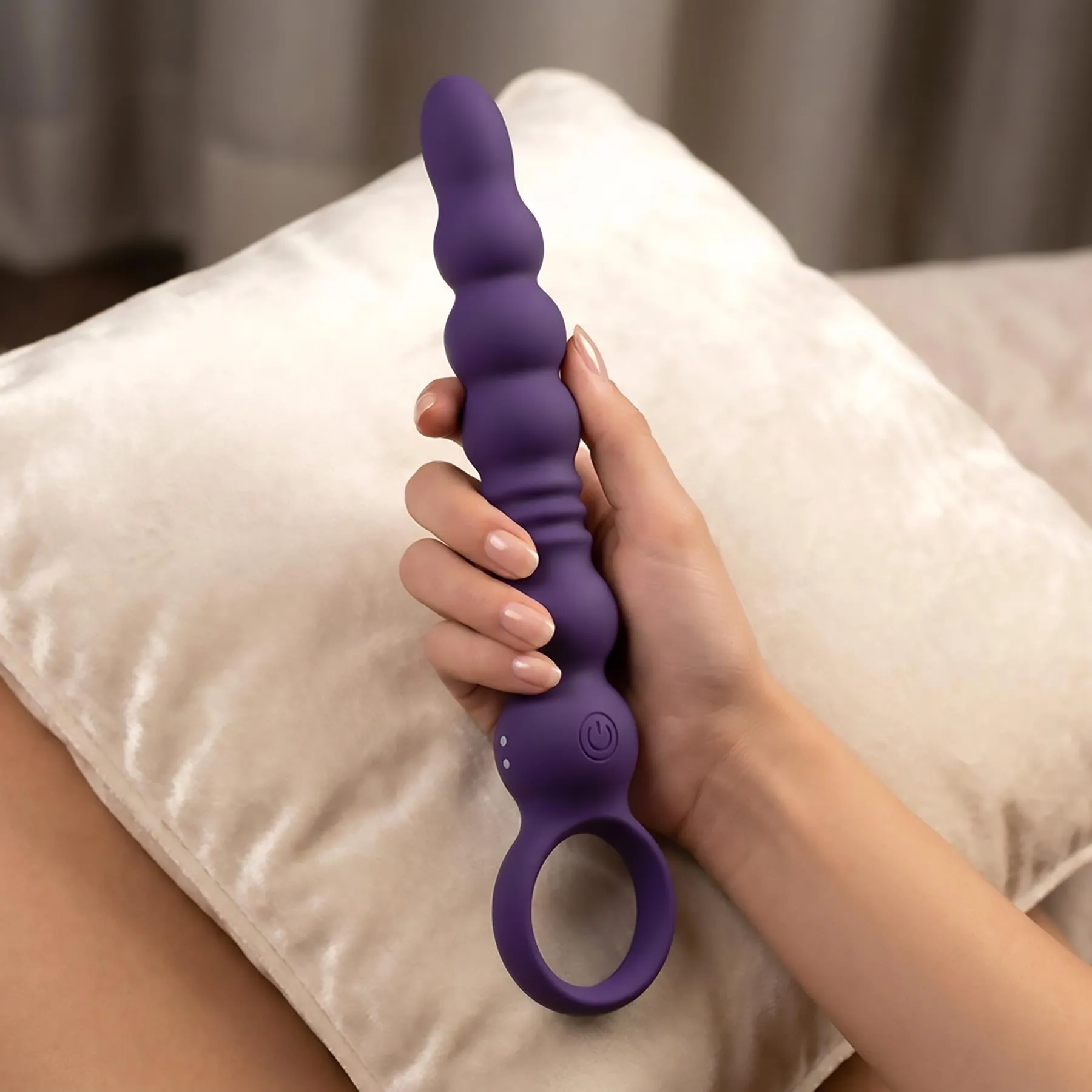 Vibrating Thrusting Anal Wand view 2
