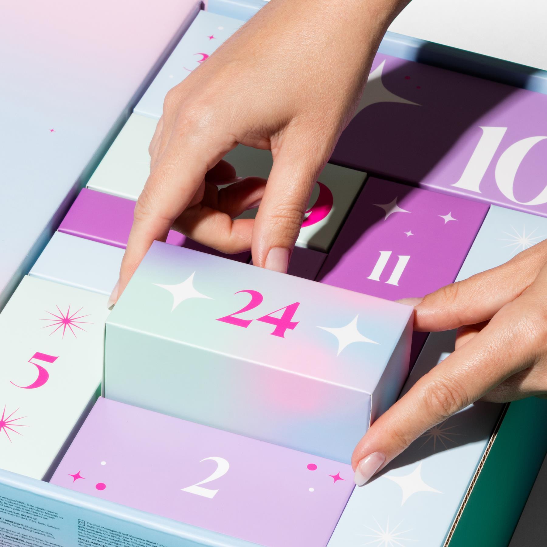 Womanizer Enjoy Discovery 24 Piece Advent Calendar view 3