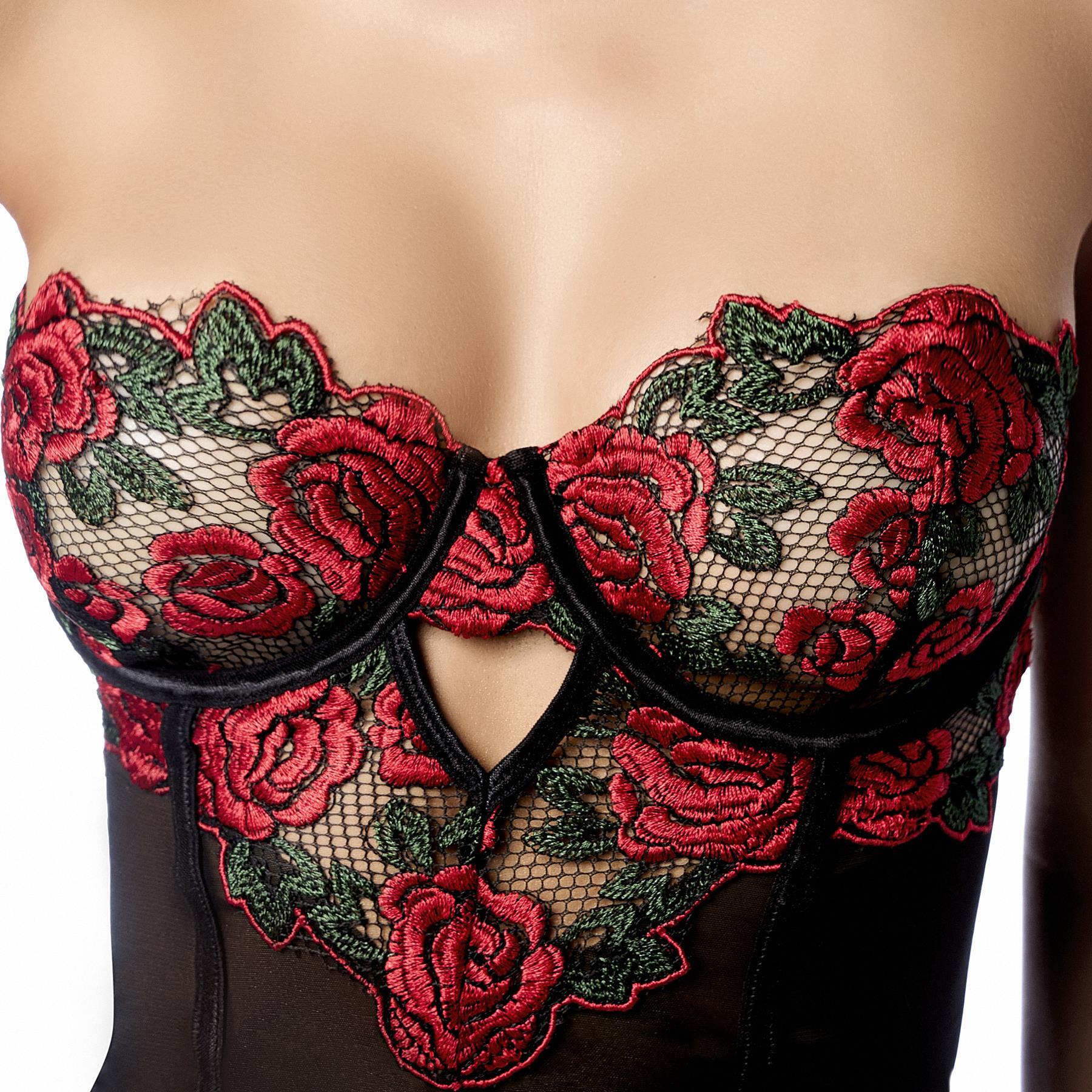 Scarlet Garden Babydoll with matching panty #5