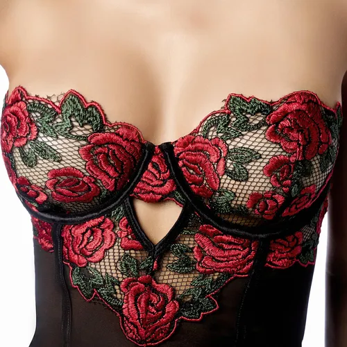 Scarlet Garden Babydoll with matching panty #5