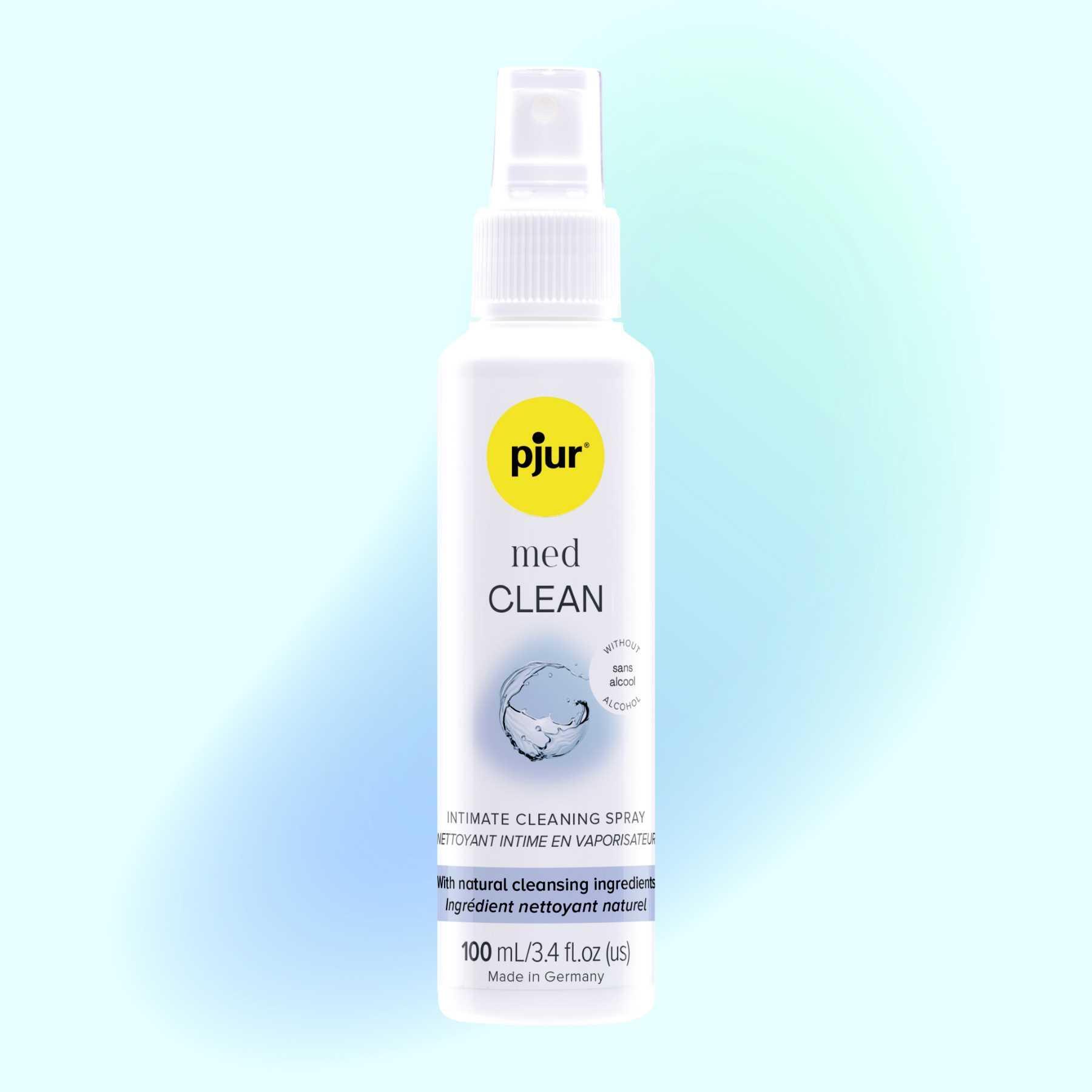 pjur med CLEAN Spray bottle color added