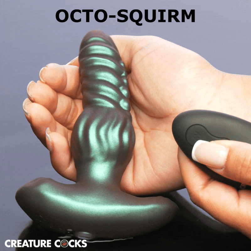 Creature Cocks Octo-Squirm Anal Plug view 2
