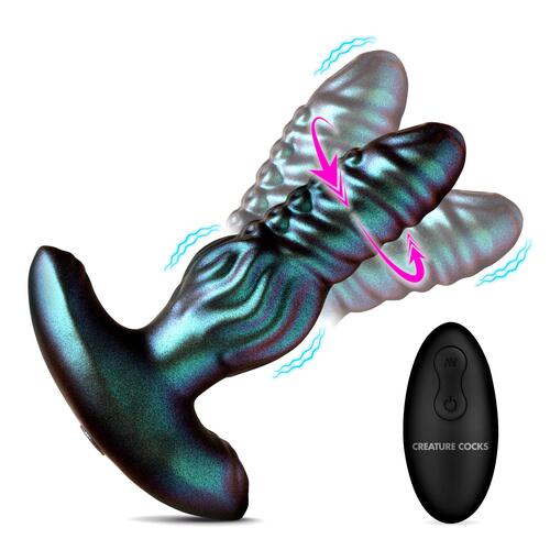 Creature Cocks Octo-Squirm Anal Plug view 5