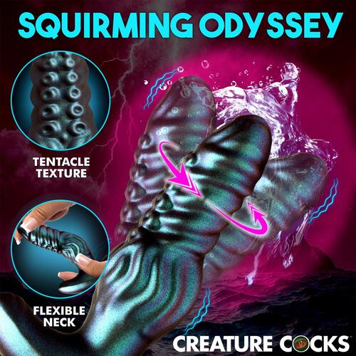 Creature Cocks Octo-Squirm Anal Plug view 8