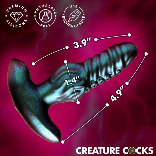 Creature Cocks Octo-Squirm Anal Plug view 10