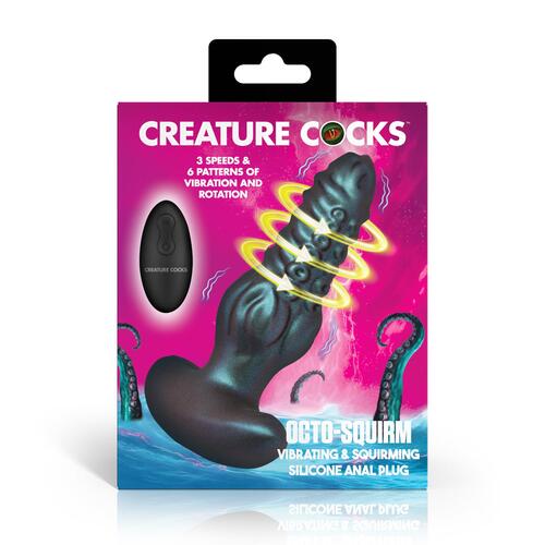 Creature Cocks Octo-Squirm Anal Plug view 11