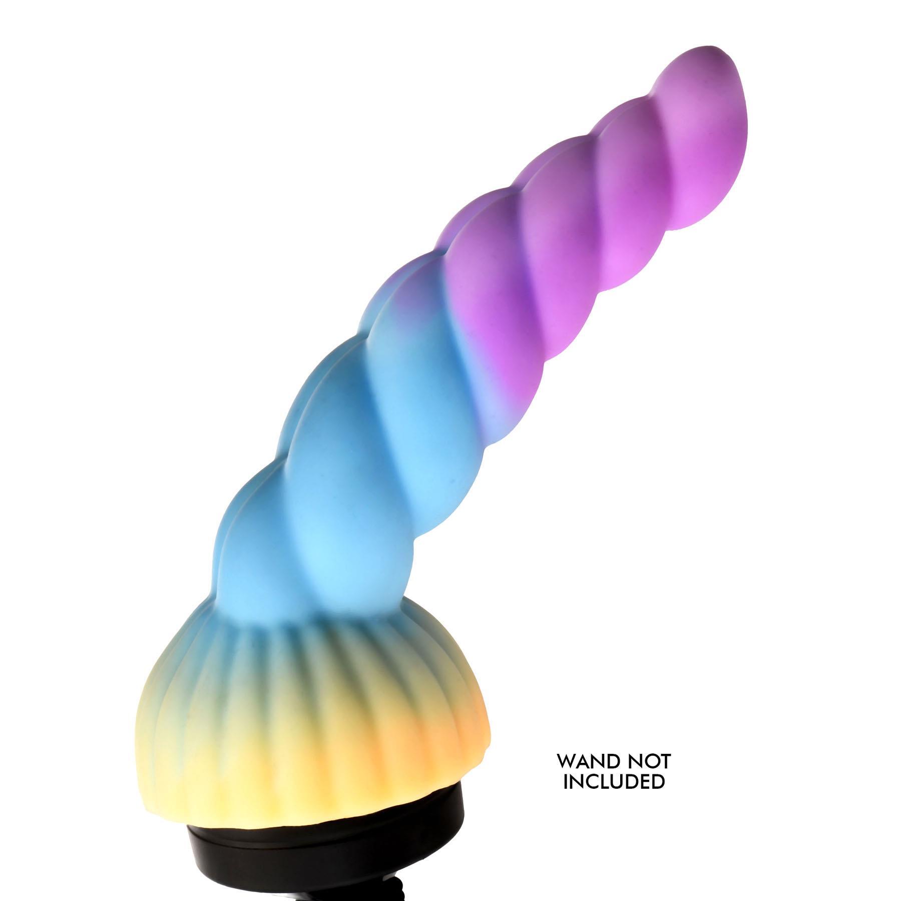 Creature Cocks Unicorn Head Wand Attachment view 1