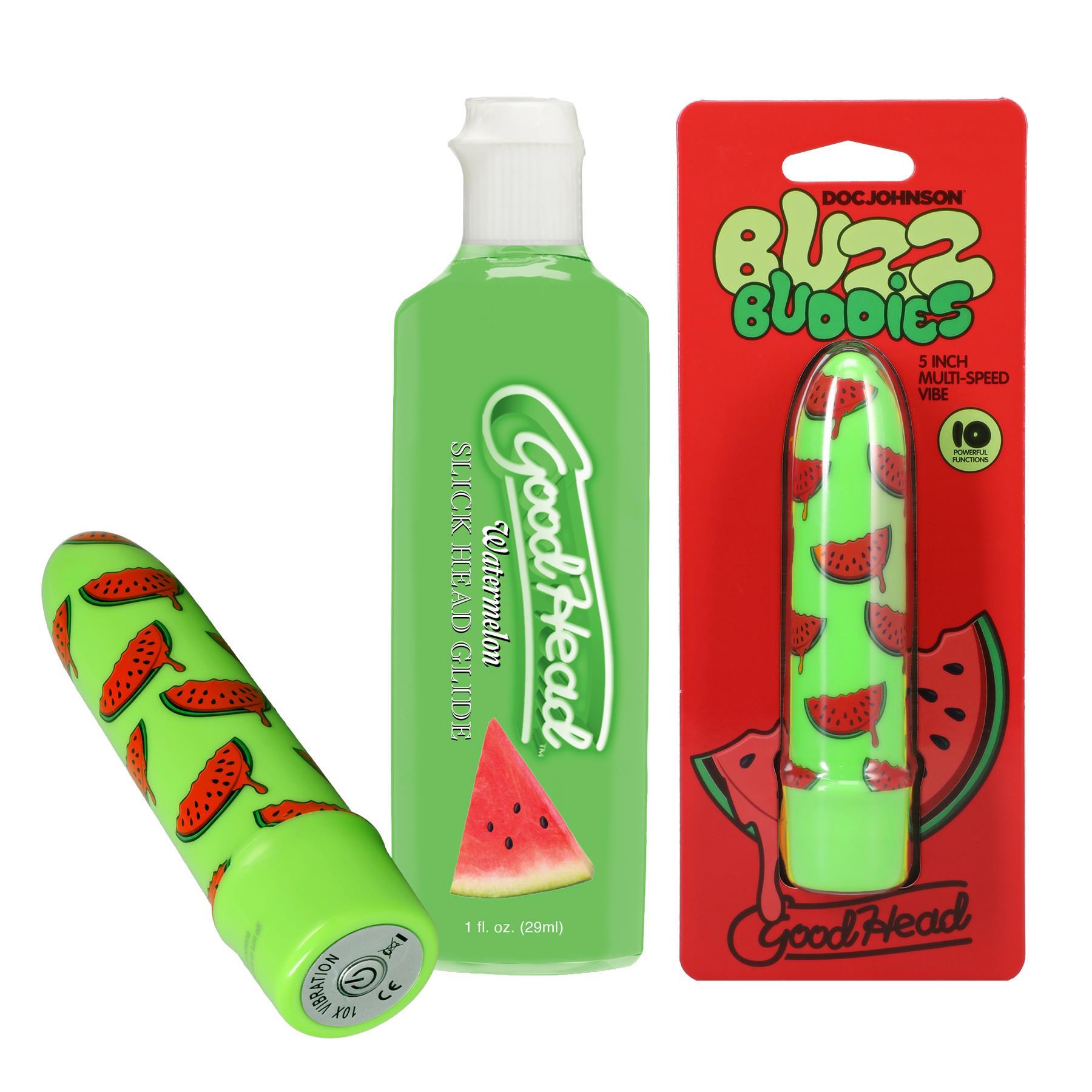 BUZZ BUDDIES WATERMELON VIBE & LUBE view 2